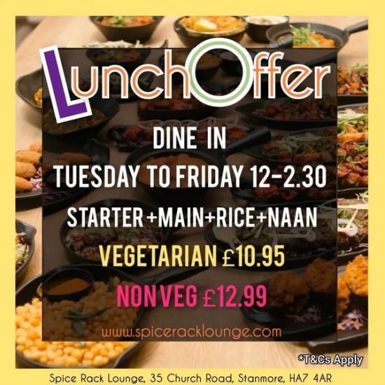 WHAT’S ON Spice Rack Lounge